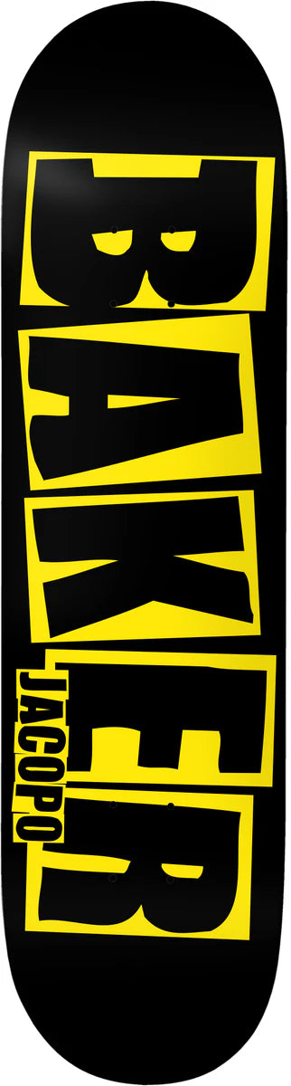 Baker Jacopo "Brand Logo Danger" 8" Skateboard Deck