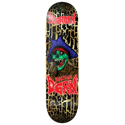 Heroin Dalton Dern KO2 Pirate 8.75" Skateboard Deck
