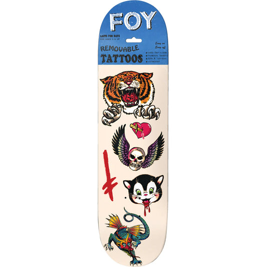 Deathwish Jamie Foy Tattoos 8.3875" Skateboard Deck
