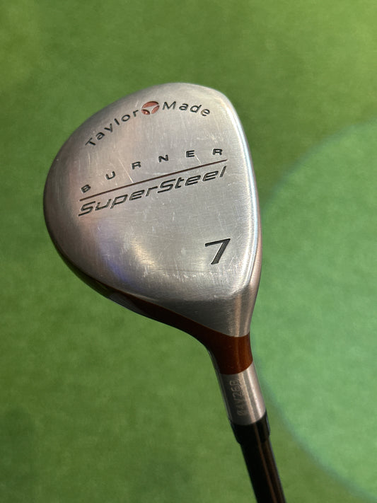 USED TaylorMade Supersteel Burner 7 Wood RH
