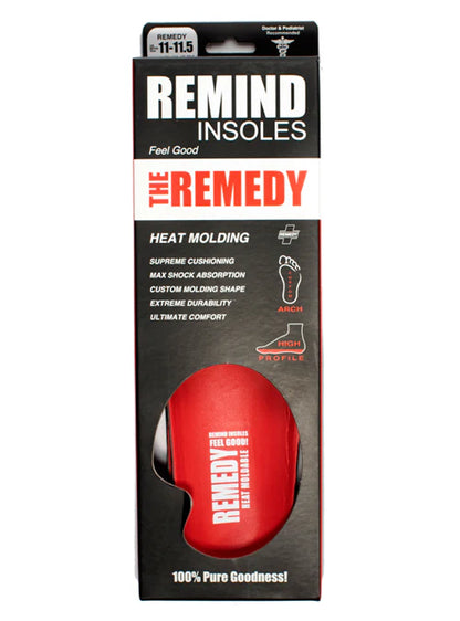 Remind - Insoles, Remedy Heat Moldable