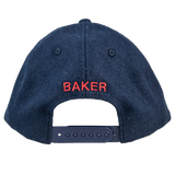 Baker - Hat, Jollyman Union Snapback. Navy