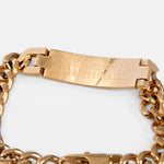 Baker - Gold ID Bracelet