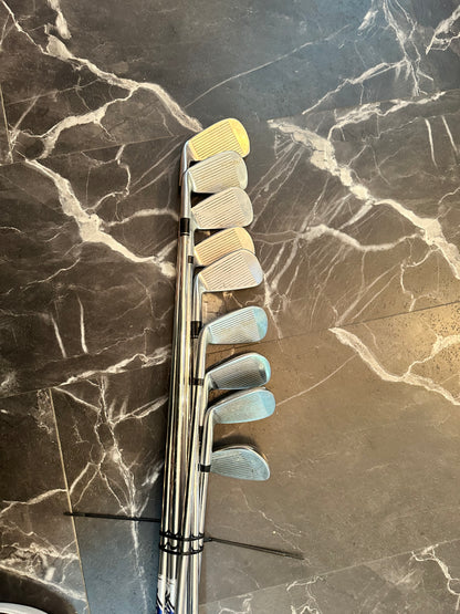USED TaylorMade F7 Iron Set 9pcs(3,4,5,6,7,8,9,A,P) RH