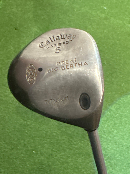 USED Callaway Big Bertha War Bird 5 Wood RH