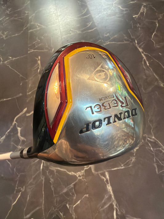 USED Dunlop Rebel Titanium 10 Degree Driver RH w/Cover