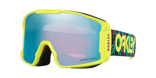 Oakley Line Miner™ M Snow Goggles prizm snow sapphire iridium Lenses,  jaxson blue Strap