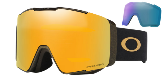 Oakley Line Miner Pro L Goggles Matte Black/Prizm Sage Gold & Prizm Iced Irid