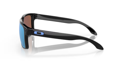 Oakley Holbrook, Prizm Deep Water Polarized Lenses,  Polished Black Frame
