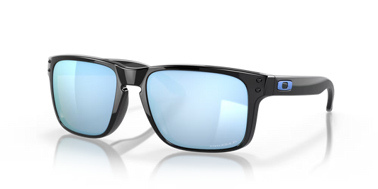 Oakley Holbrook, Prizm Deep Water Polarized Lenses,  Polished Black Frame