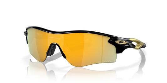 Oakley RadarLock® Path® (Low Bridge Fit) Prizm 24k Polarized Lenses,  Polished Black Frame