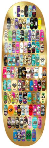 Heroin  Skateboards 100th Egg Deck 9.125