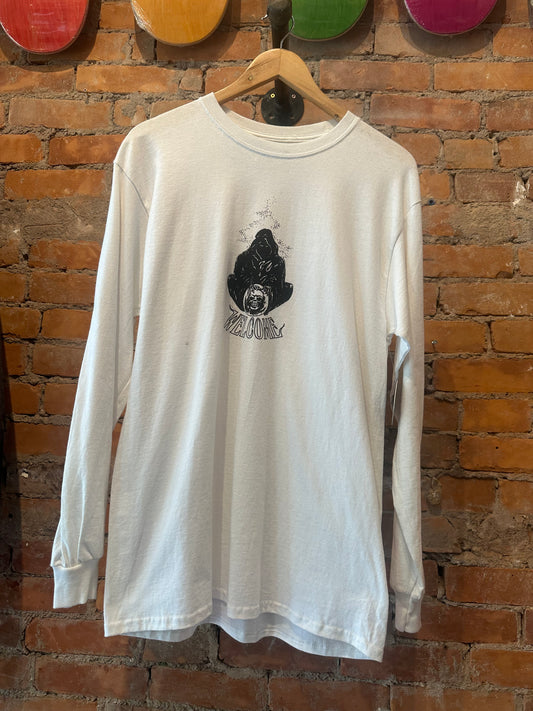 Welcome Skateboards- Long Sleeve, White