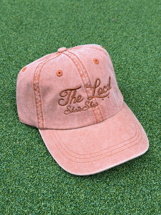 The Local - Dad Hat Script Logo