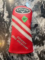 USED Callaway Great Big Bertha 3 Wood Head Cover