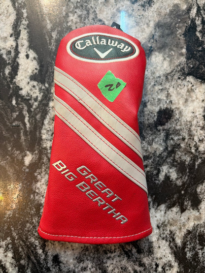 USED Callaway Great Big Bertha 3 Wood Head Cover