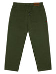 Loviah - Pants, 5 Pocket Denim. Army