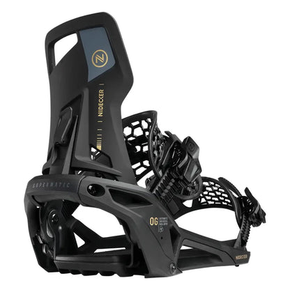 Nidecker OG Supermatic Snowboard Bindings 2026 Black"