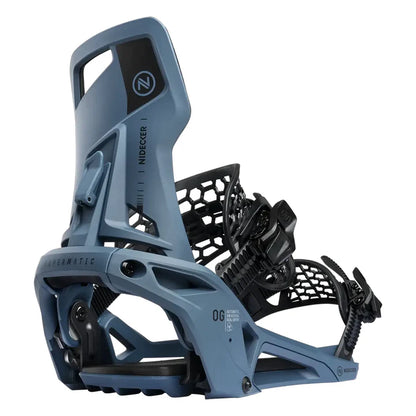 Nidecker OG Supermatic Snowboard Bindings 2026 Atlantic