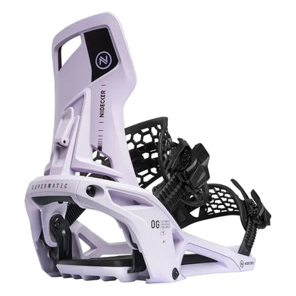 Nidecker OG Supermatic Snowboard Bindings 2026 Heather