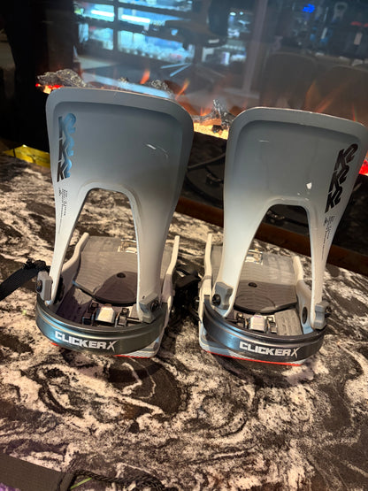 USED K2 XHB Clicker bindings size M