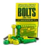 Shake Junt - Hardware, Bolts Green/Yellow