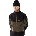 Howl - Jacket, Zip Polar Fleece. Army