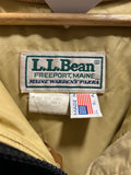 LL Bean - Vintage Men’s Jacket, Made In USA Label, Green/Tan. L