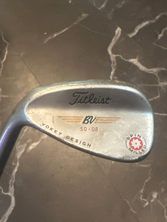 Used Titleist BV Vokey Design 50° Wedge LH