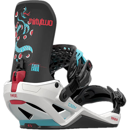 ThirtyTwo - Fase Snowboard Binding Fava Grey 2026