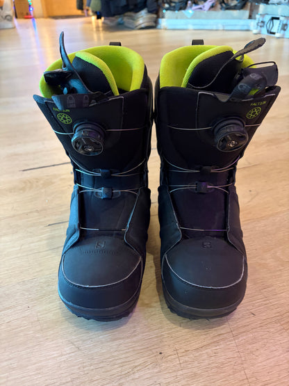 USED Salomon Faction Boa Boots size 9