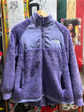 The North Face - Vintage Women’s Jacket, Fuzzy Fleece Large. Purple