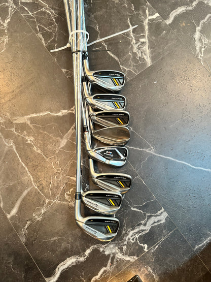 USED TaylorMade Rbladez HL iron set 4Aw RH stiff flex 5 is M4
