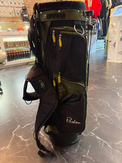 USED Proline Golf Stand Bag Green/Black