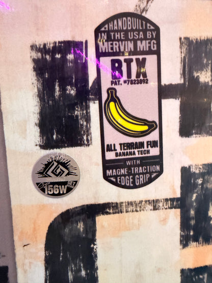 USED GNU Carbon Credit BTX Snowboard 156W