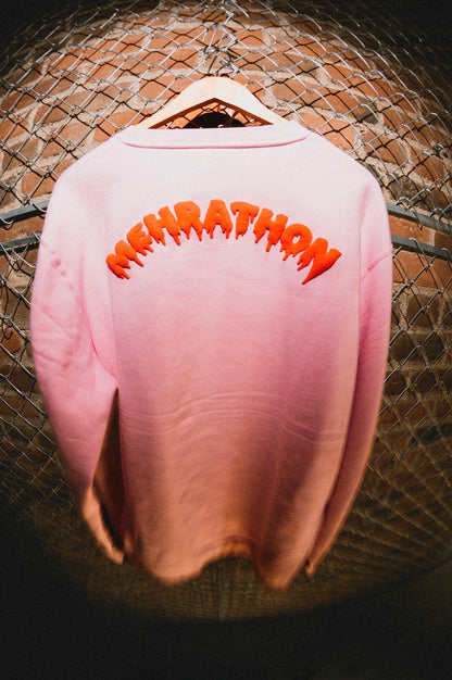 Mehrathon - Crewneck, Rib Cage, Pink
