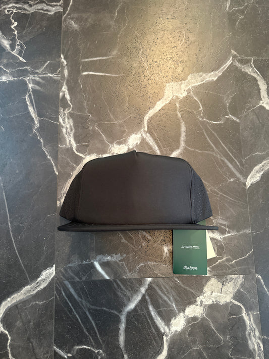 Malbon - Poly 5 Panel Hat, Black