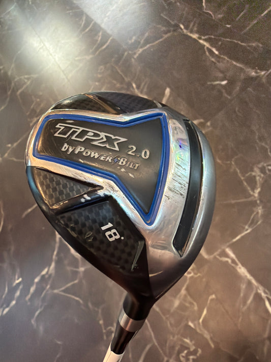 USED PowerBilt 2.0 Fairway Wood 18 Degree RH R flex