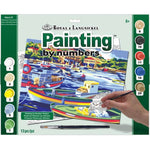 Royal Brush - Paint By Number, Mediterranean Fishing Boats. Adult Large