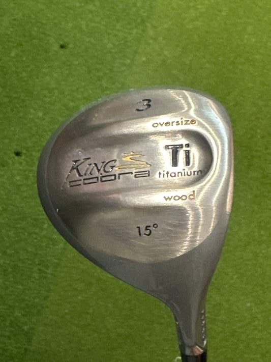Used King Cobra Ti Titanium Oversize 3 Wood RH