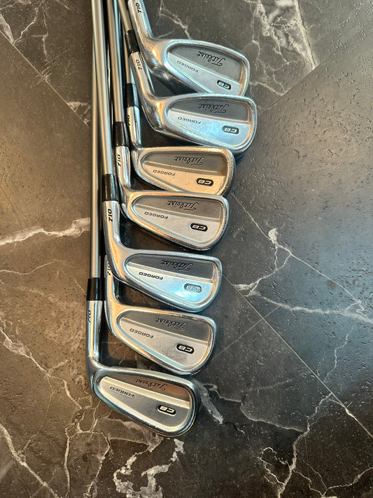 USED Titleist CB 710 Iron Set(4,5,6,7,8,9,P) RH