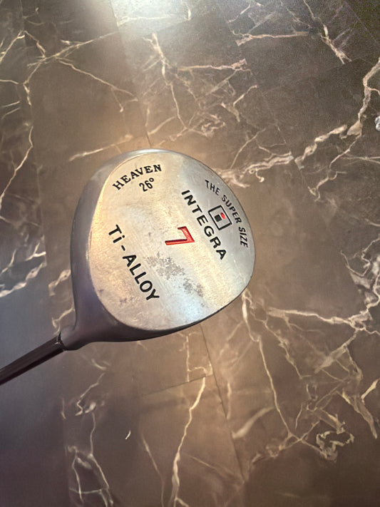 USED Integra The Supersize Ti-Alloy Heaven #5 Wood 26 Degree RH w/cover