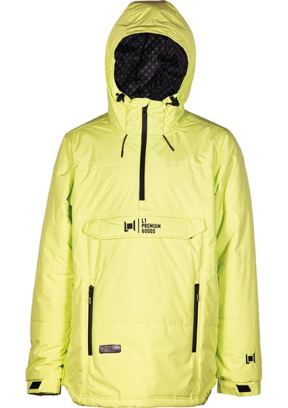 L1 Premium - Jacket, Aftershock. Bright Lime
