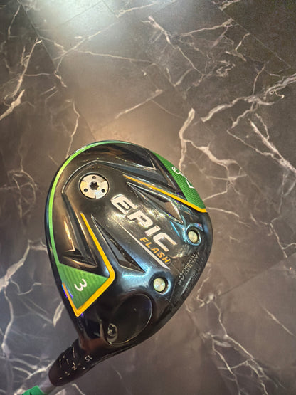 USED Callaway Epic Flash 3 Wood RH