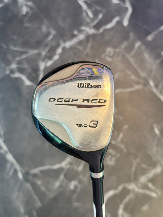 USED Wilson Deep Red II Fairway  3 Wood 15 Degree