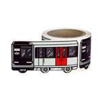 FLUX System - Stickers, Amsterdam Metro