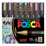 Posca - Water Based Paint Markers, PC-5M Set/8