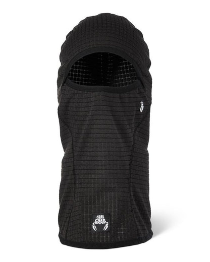 Pre Order - CRAB GRAB - CLAWVA WAFFLE FLEECE BLACK