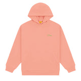 Dime - Hoodie, Classic Small Logo. Pink Clay