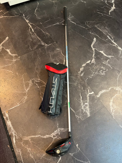 USED TaylorMade Stealth Carbon Wood 9 Degree Driver LH w/Cover